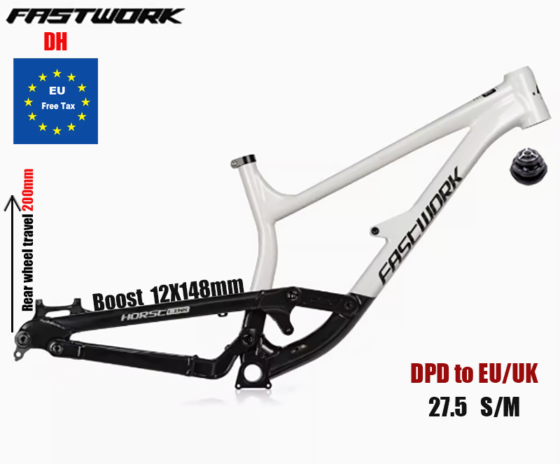 DH Full Suspension Frame Alumi - Mountain Biking Uk review and price