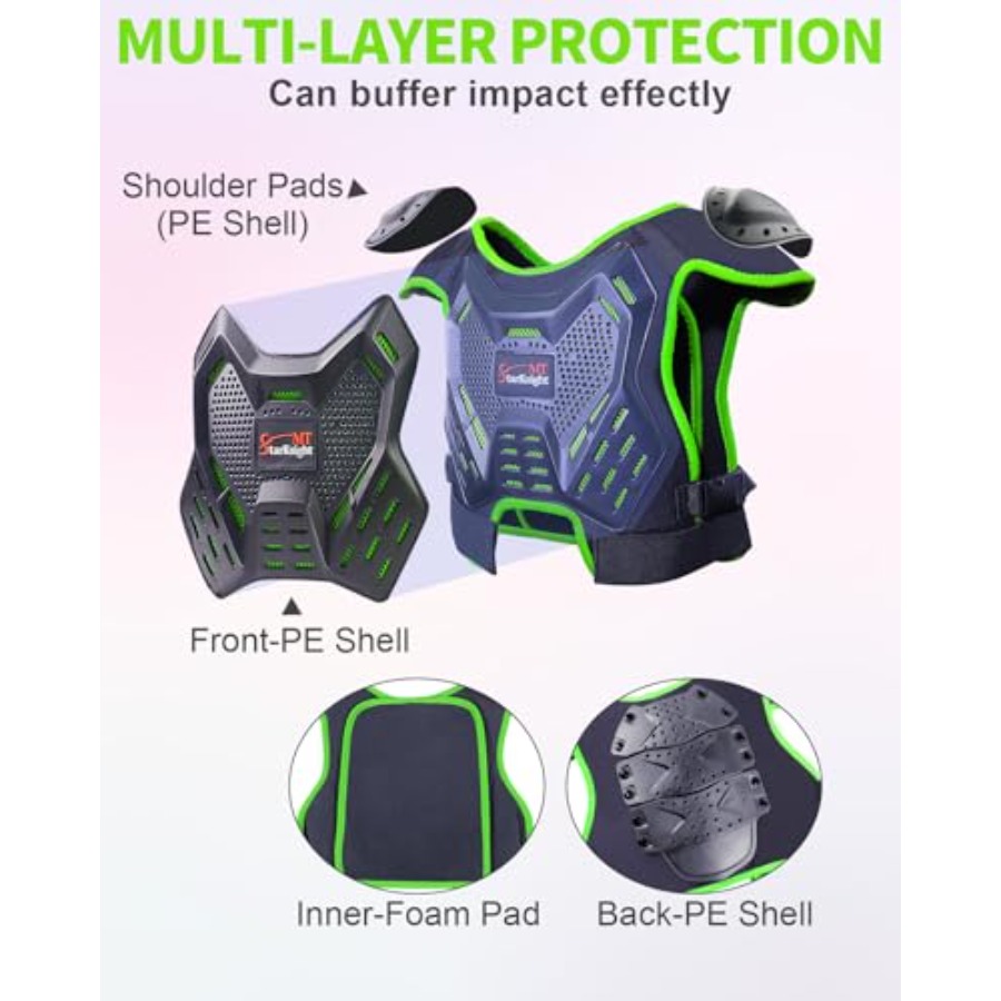 Dirt Bike Gear - Youth Motorcy - Mountain Biking Chest Protector review and price