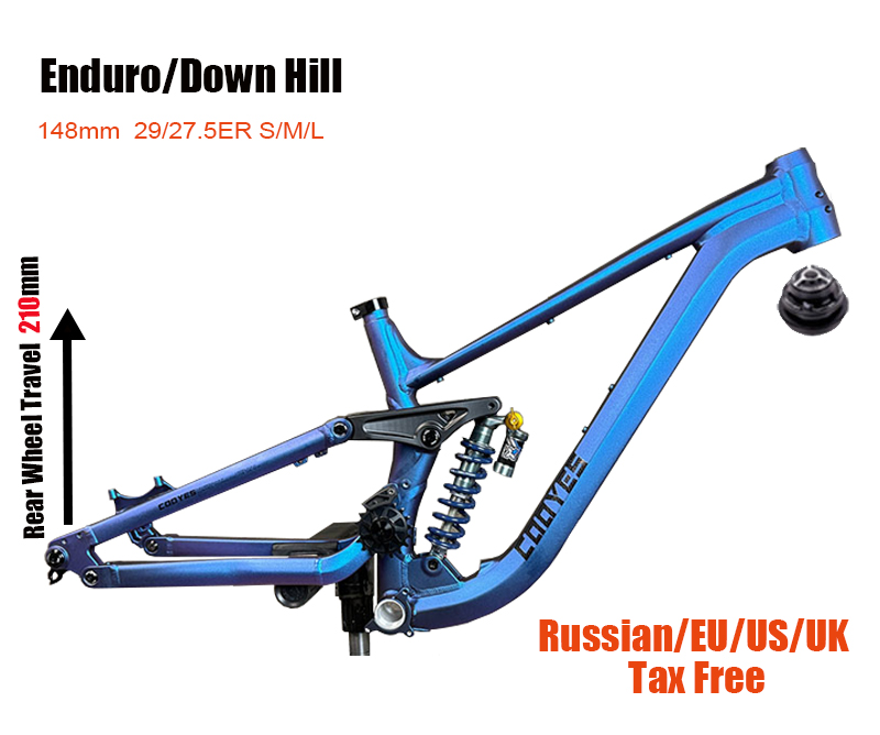 Full Suspension Aluminum Bike  - Mountain Biking Uk review and price