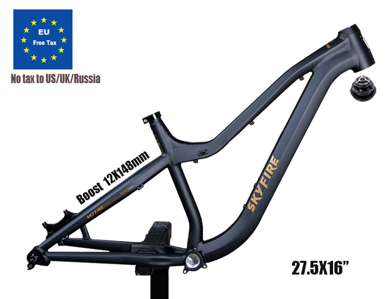 Racetrack Aluminum Bike Frame, - Mountain Biking Uk review and price