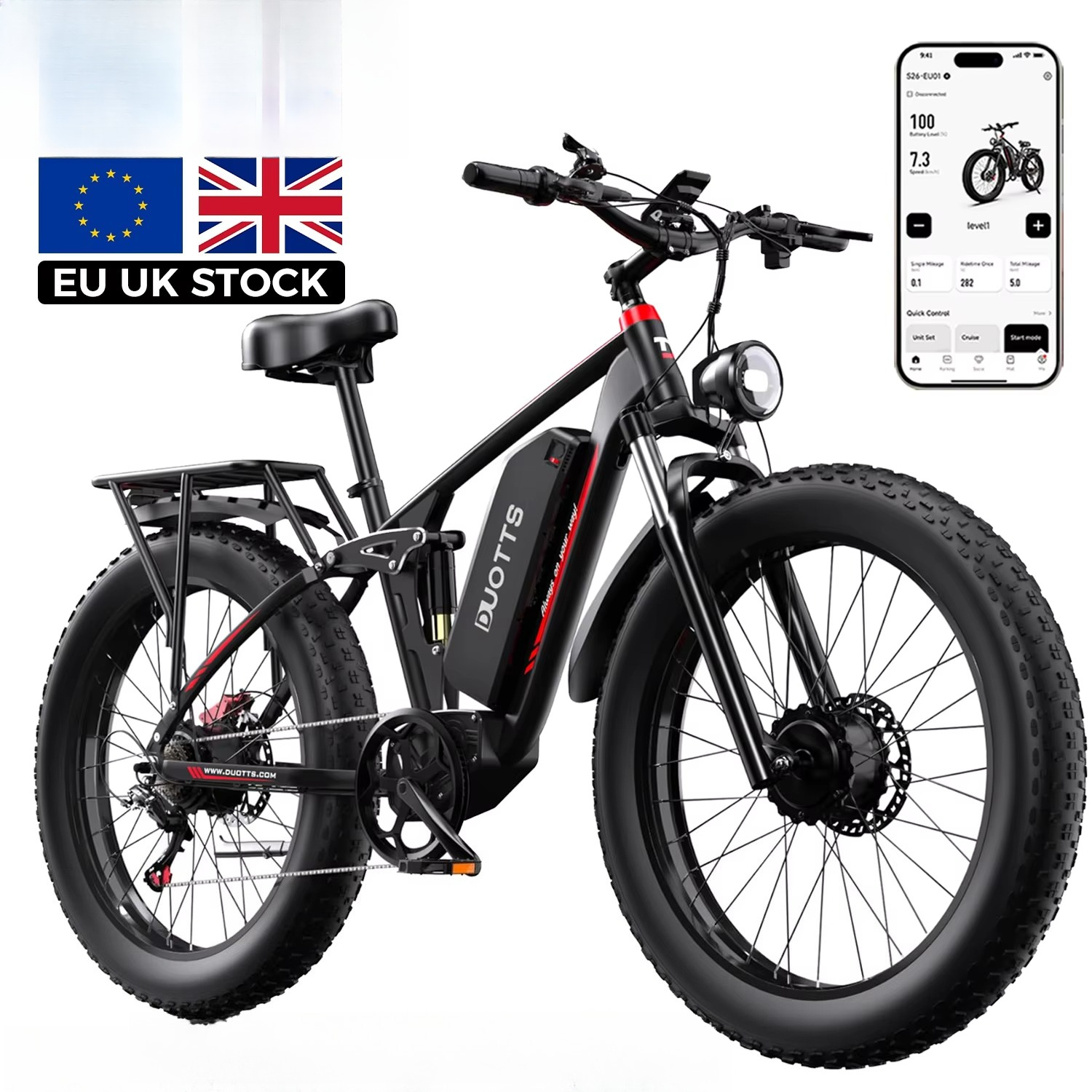EU UK Stock Duotts S26 48V 20A - Mountain Biking Uk review and price