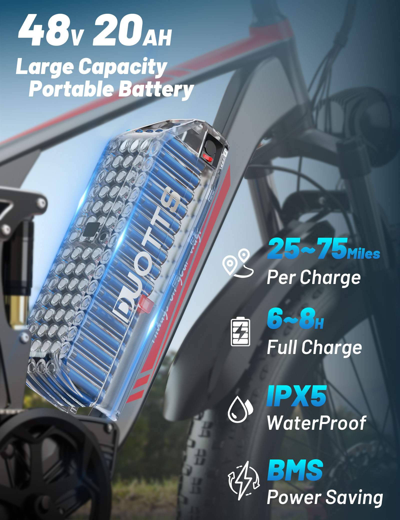 EU UK Stock Duotts S26 48V 20A - Mountain Biking Uk review and price