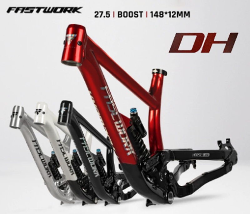 Full Suspension Frame DH Alumi - Mountain Biking Uk review and price
